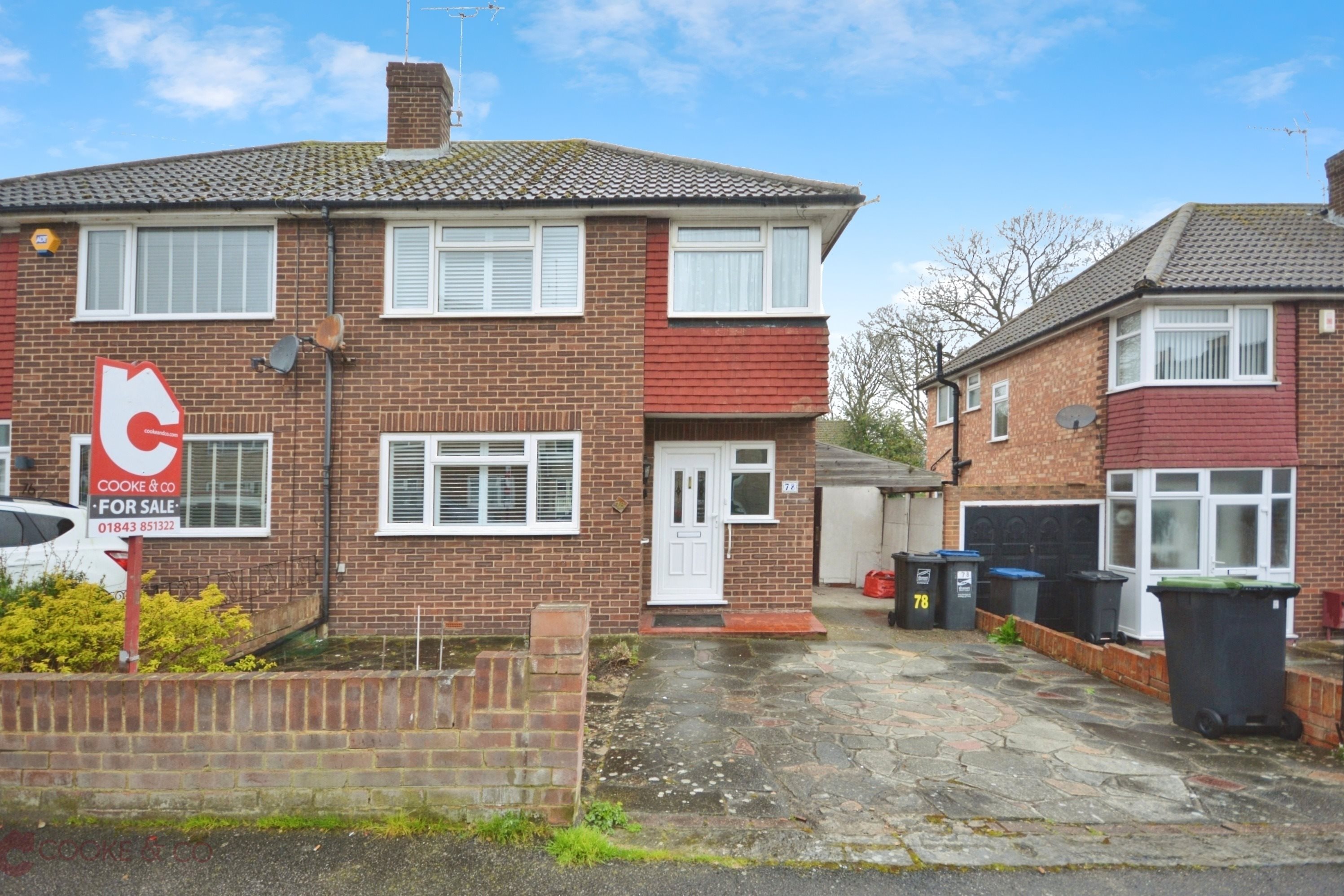 3 Bedroom Semi Detached House For Sale At Upper Dumpton Park Road