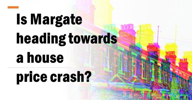 Is Margate Heading Towards a House Price Crash?  Margate house prices dropped by 1.3% last month, ac